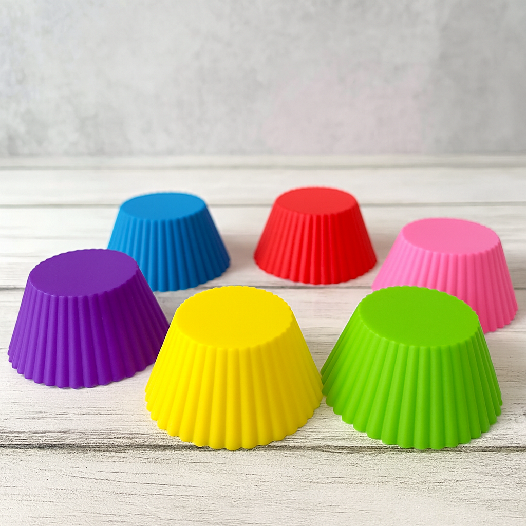 Silicone cupcake Shaped Baking Mold Fondant Cake Tool Chocolate Candy Cookies Pastry Soap Moulds, Diwali (6 pc) Silicone cupcake Shaped Baking Mold Fondant Cake Tool Chocolate Candy Cookies Pastry Soap Moulds, Diwali (6 pc)